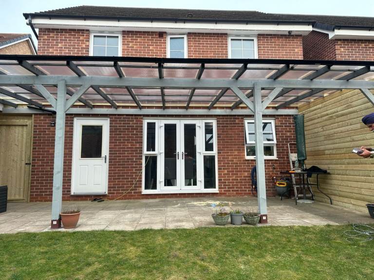 Pergola 8m by 3.5m