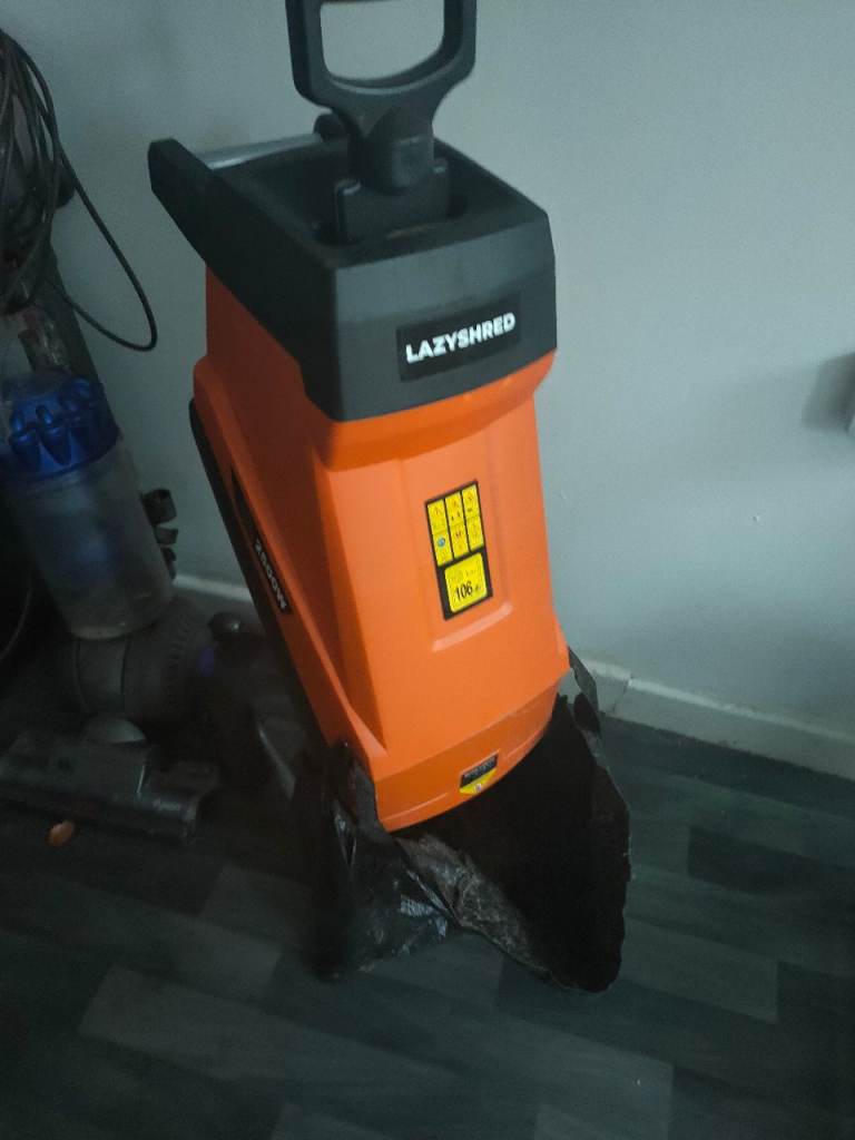 LAZYSHRED Garden Shredder - Good Condition