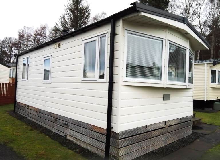 2018 Arronbrook Clipper Static Caravan – Peebles – Fees Paid to Jan 2027