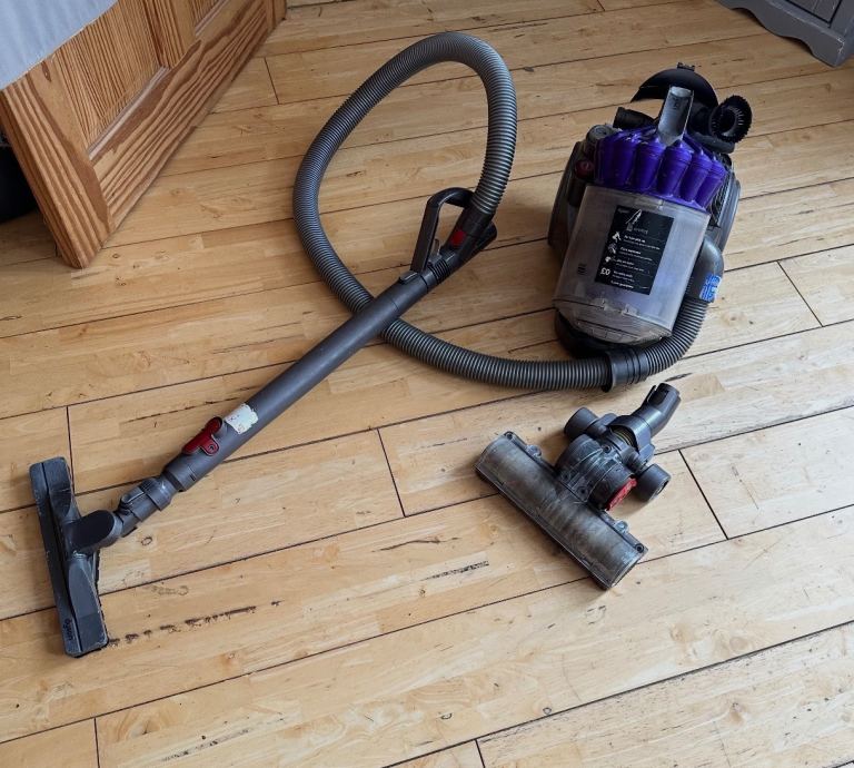 Dyson Vacuum Cleaner - Grey and Purple, Good Condition