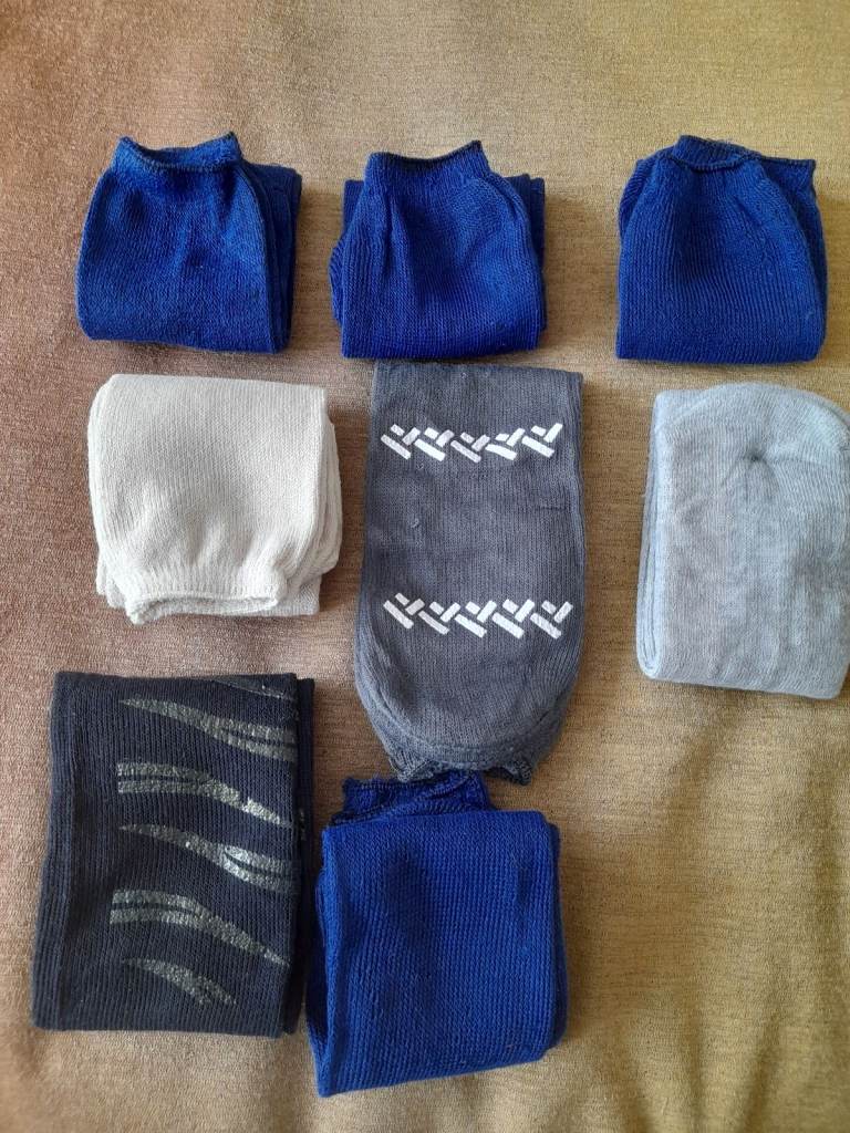 Assorted lot of New socks, two are anti-slip.