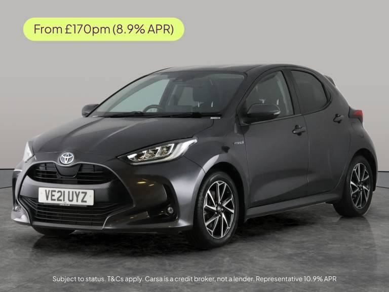 2021 Toyota Yaris 1.5 Hybrid Design 5dr CVT HATCHBACK PETROL/ELECTRIC Automatic