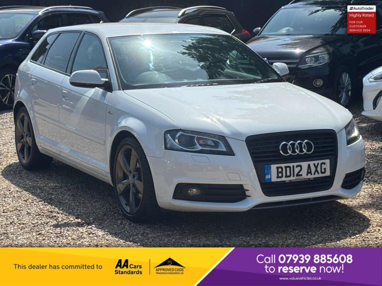 2012 Audi A3 2.0 A3 Sportback TDI 138 S Line Special Edition 5dr Hatchback Diesel Manual