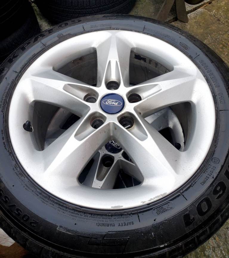 FORD ALLOYS + TYRES. Set of 4. 5x108