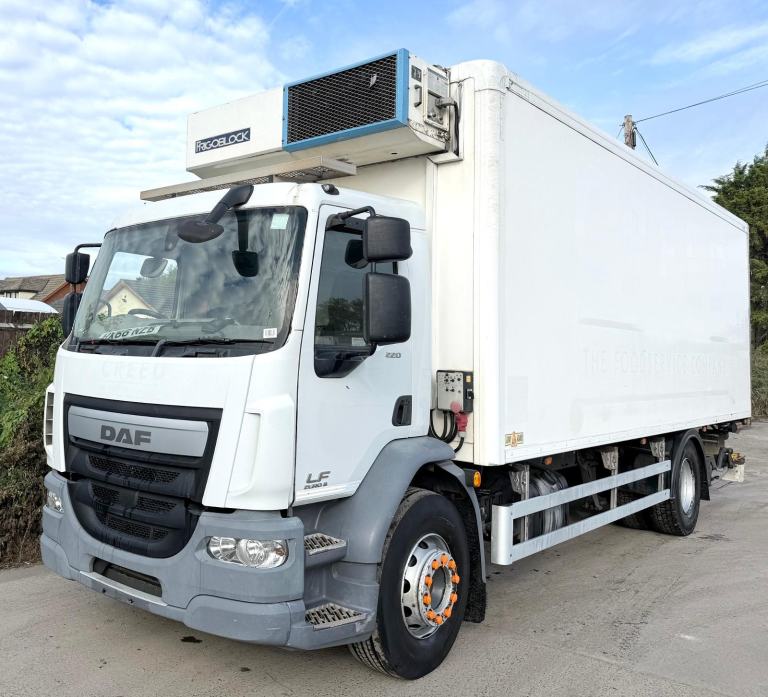 2016 DAF LF55,220 FRIDGE FREEZER 18TON TUCKAWAY TAIL-LIFT MANUAL GEARS EURO-6