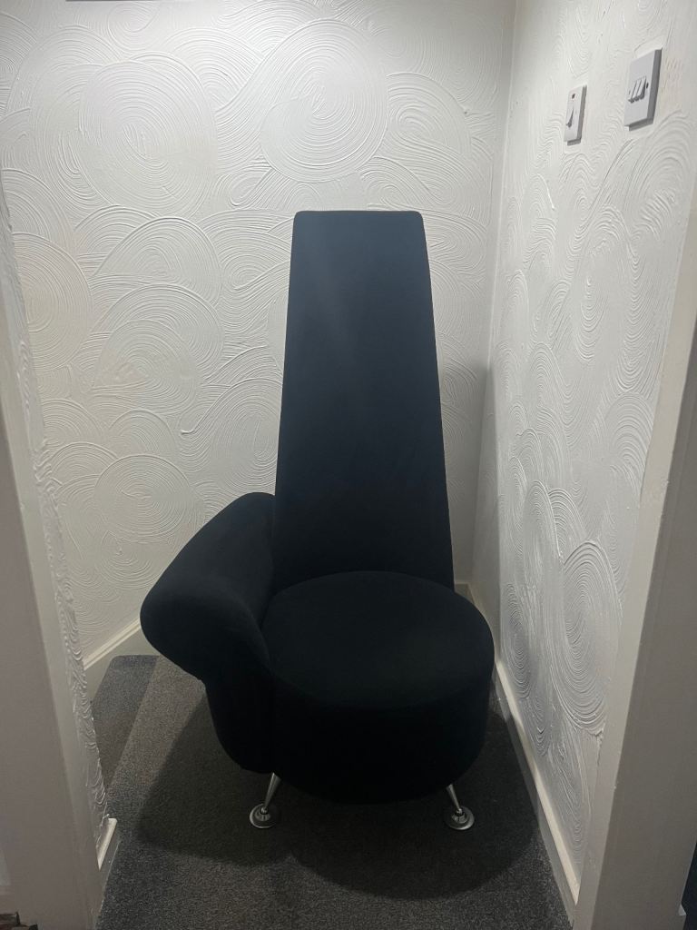 image for Black Velvet Potenza Chair