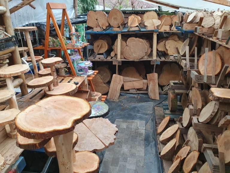 Log slices for art's and craft DIY 