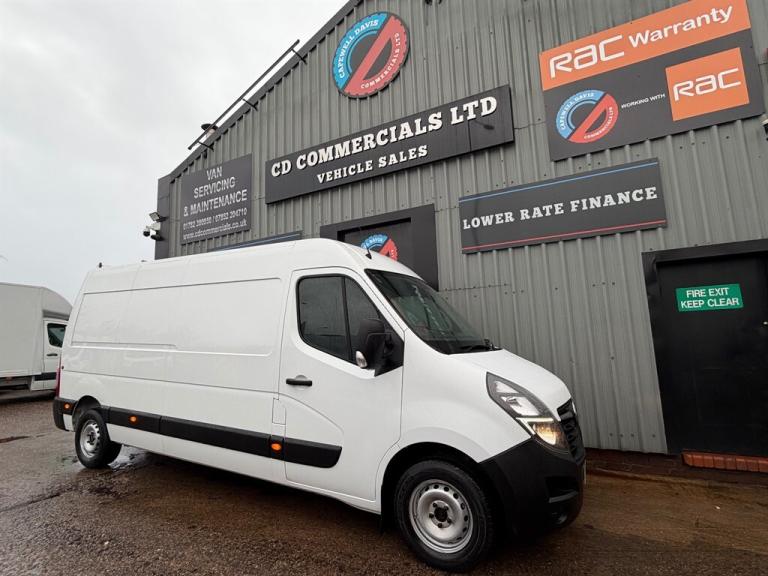 2021 Vauxhall Movano 2.3CDTI F3500 L3 H2 LWB Medium Roof Euro 6  PANEL VAN Diesel Manual