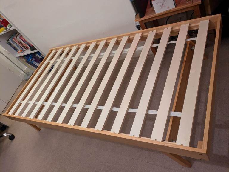 Argos Single Bed Frame with a Mattress