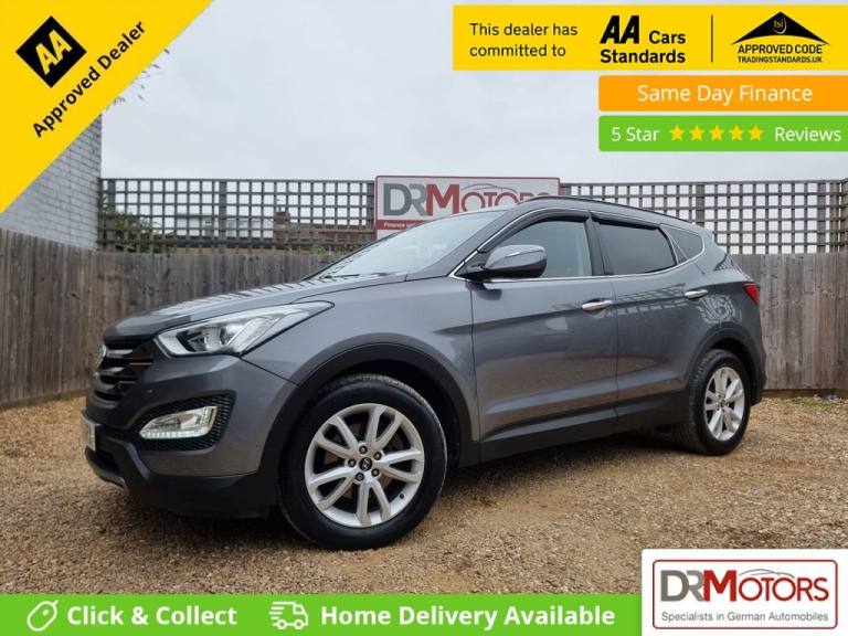 2014 Hyundai Santa Fe 2.2 CRDi Premium SUV 5dr Diesel Auto 4WD Euro 5 (5 seat) (194 bhp) ESTATE D...
