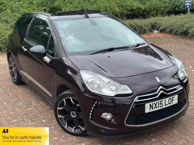 2015 Citroen DS3 1.2 PureTech DStyle Plus Euro 6 (s/s) 2dr CONVERTIBLE Petrol Manual