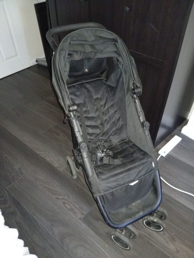Mama & Papas Baby Stroller Pram - Black, Good Condition