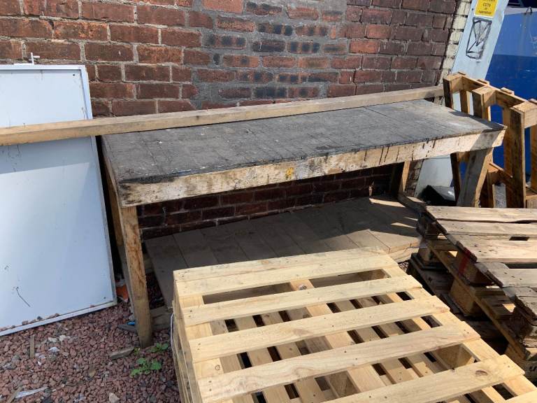 Reclaimed workbench