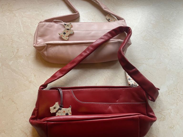 *Radley x2 Handbags with Spotty Dog Tags - Grab a Bargain*