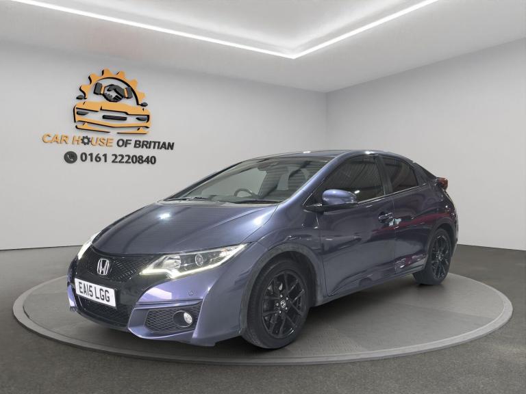 2015 Honda Civic 1.8 i-VTEC Sport (Navi) Auto Euro 6 5dr HATCHBACK Petrol Automatic