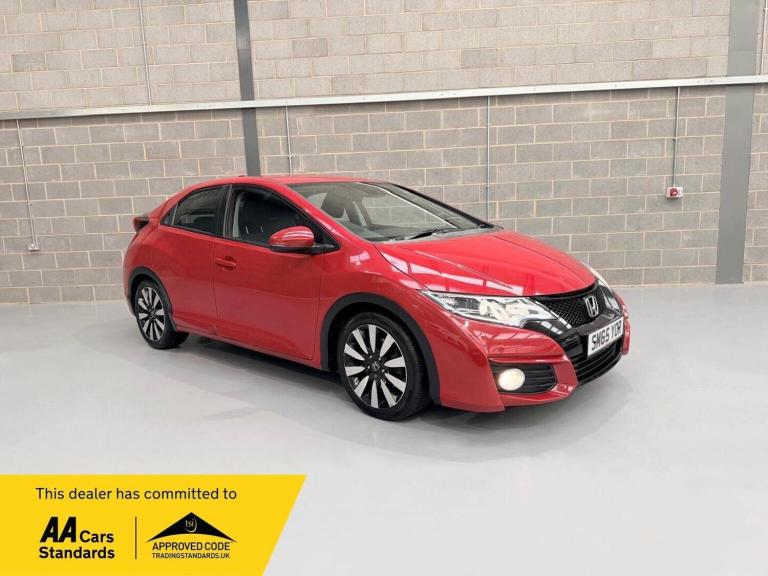 HONDA CIVIC 1.8 i-VTEC SE Plus (Navi) Euro 6 (s/s) 5dr 2015