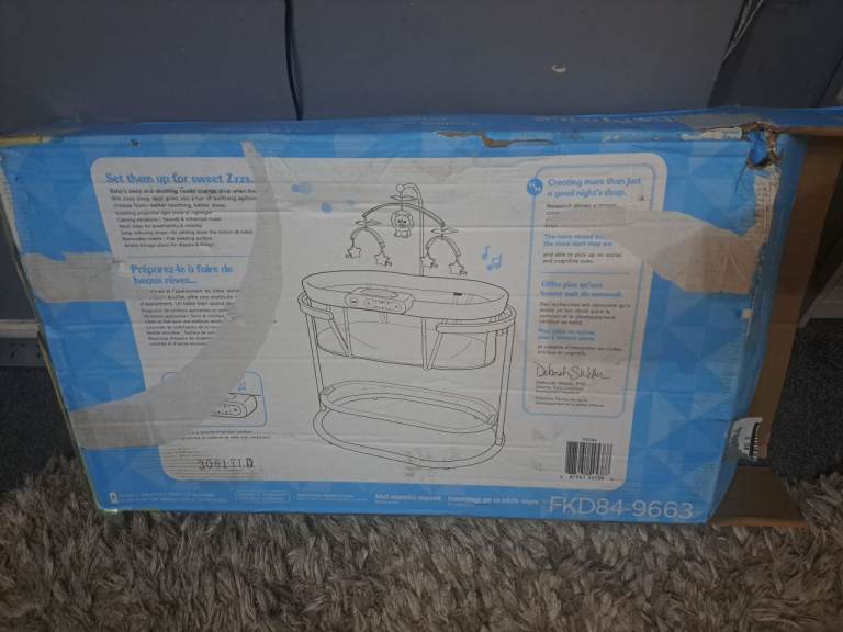 Fisherprice soothing motions bassinet