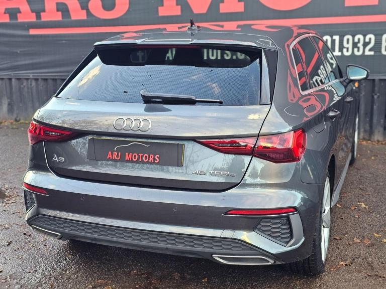 2021 Audi A3 1.4 TFSIe 40 S line Sportback S Tronic Euro 6 (s/s) 5dr 13kWh HATCHBACK Petrol/Elect...