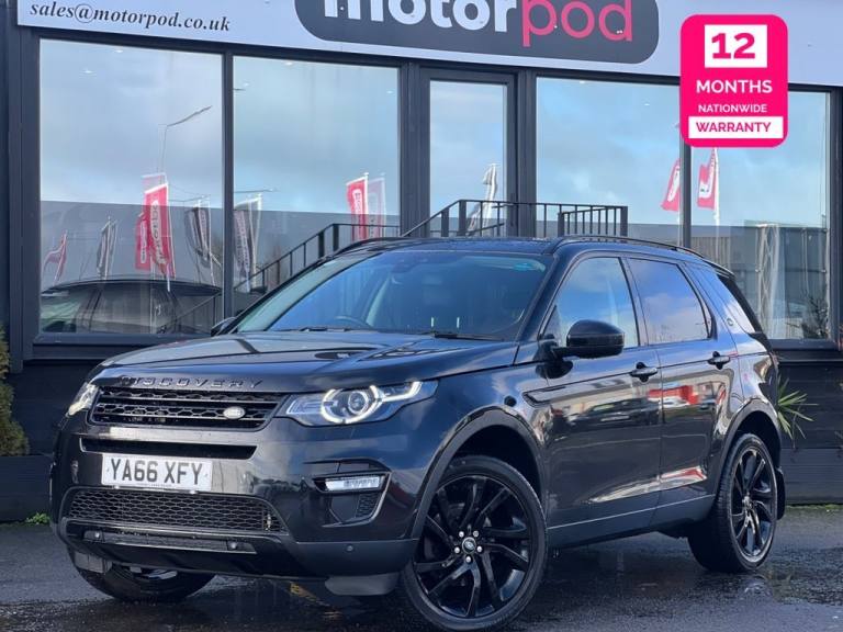 2016 Land Rover Discovery Sport 2.0 TD4 HSE Black SUV 5dr Diesel Auto 4WD Euro 6 (s/s) (180 ps) D...