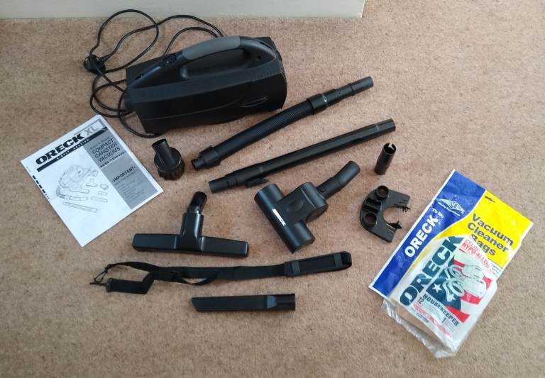 Oreck Handheld Vacuum XL - BB1005 - includes Pet-plus Turbo Brush and spare bags