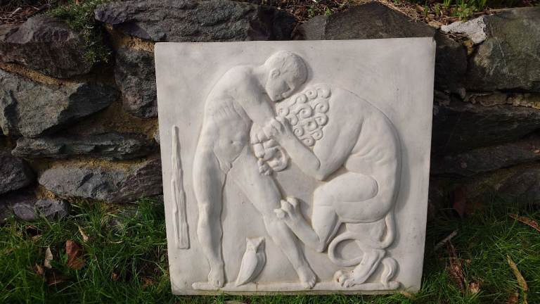 Hercules wall plaque