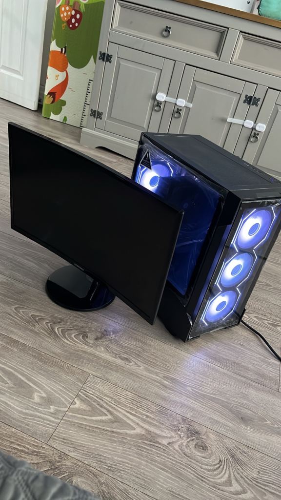 Newly Built Gaming Computer + Monitor Bundle | RTX 3060Ti | Ryzen 5 3600