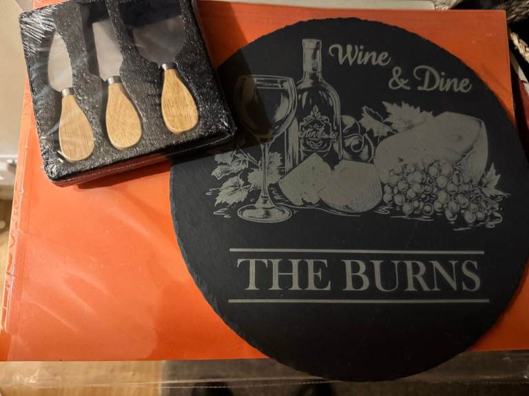 Personalised Slate Cheese Board