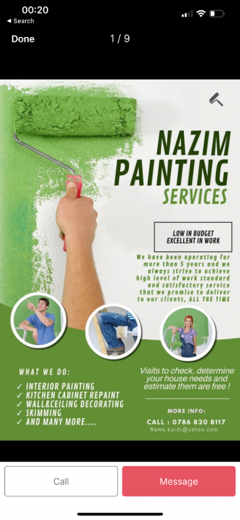 Handymen and painter✅ decorator available immediately ✅