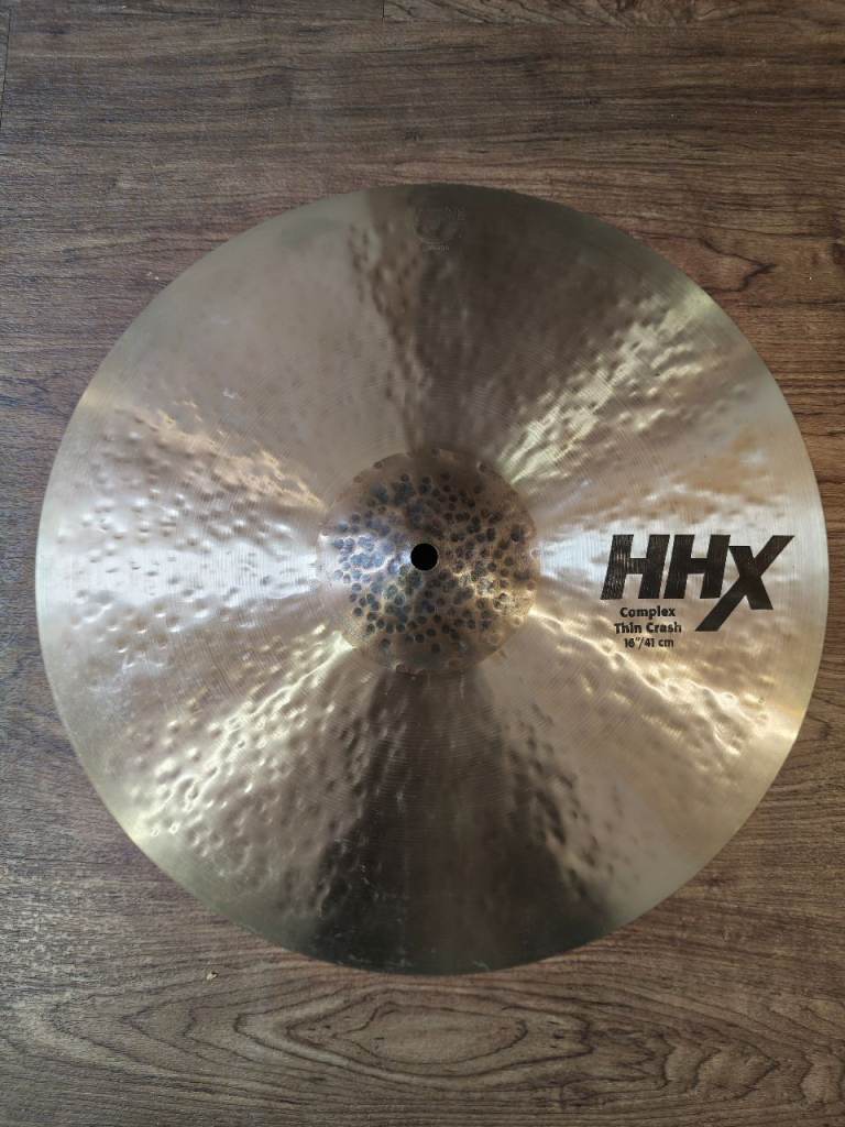 HHX Complex Thin Crash Cymbal 16" – Good Condition