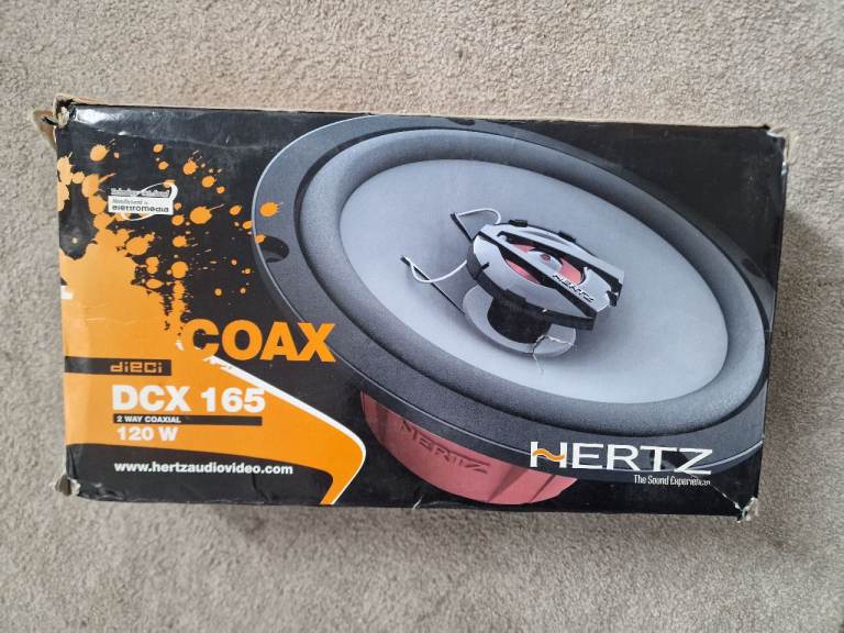 NEW HERTZ DCX 165 SPEAKERS - 6.5 INCH