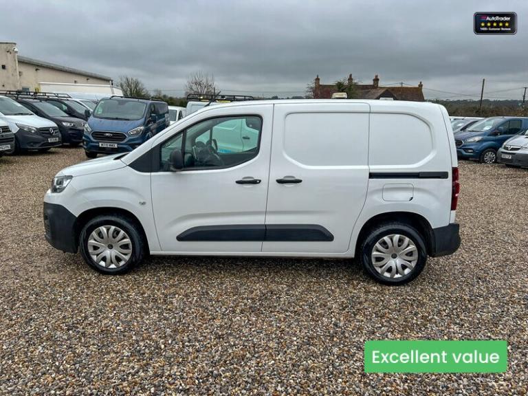 2020 Citroen Berlingo SWB L1H1 Low Roof Enterprise 1000 Air Con Sensors EURO 6 NO VAT Panel Van D...
