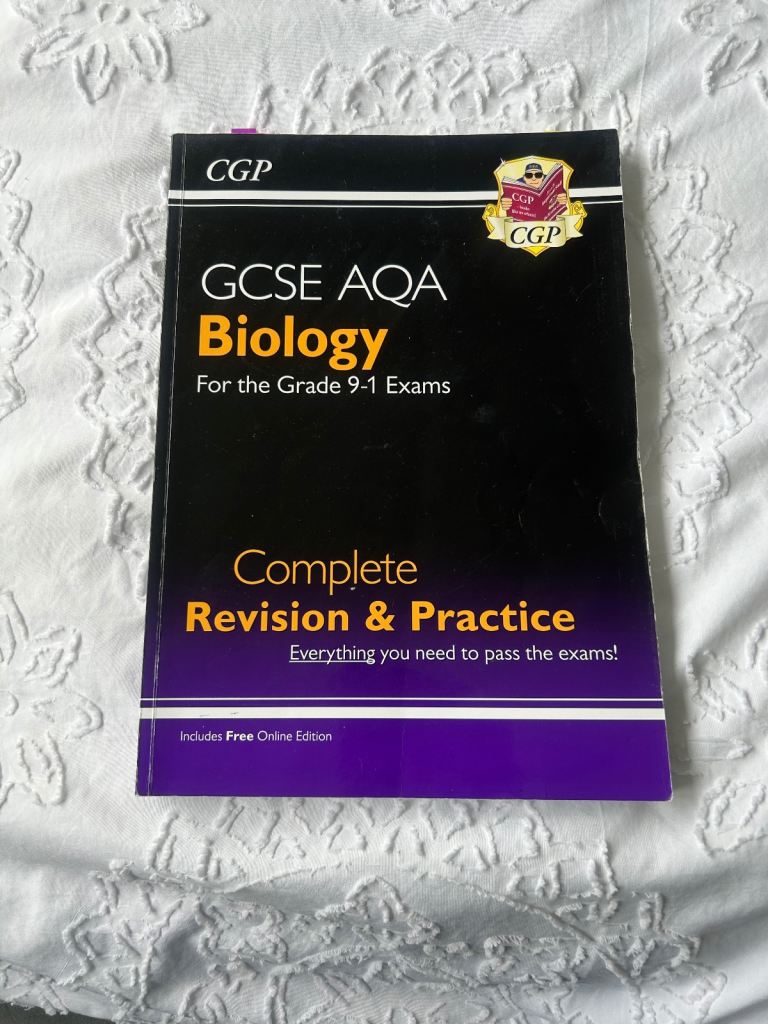 GCSE AQA Biology/Chemistry/Physics Revision Book