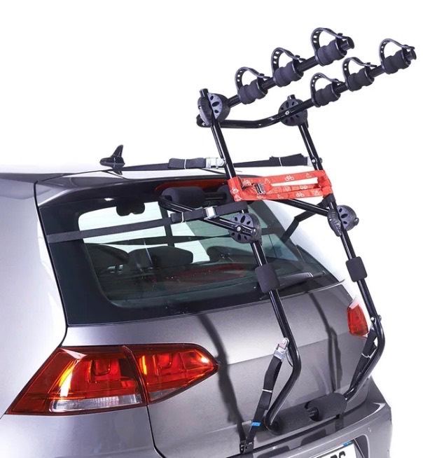 Halfords 3 bike rear mounted bike rack