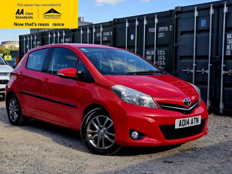 2014 Toyota Yaris 1.33 Dual VVT-i Icon Plus Hatchback 5dr Petrol Multidrive S Euro 5 (99 ps) Hatc...