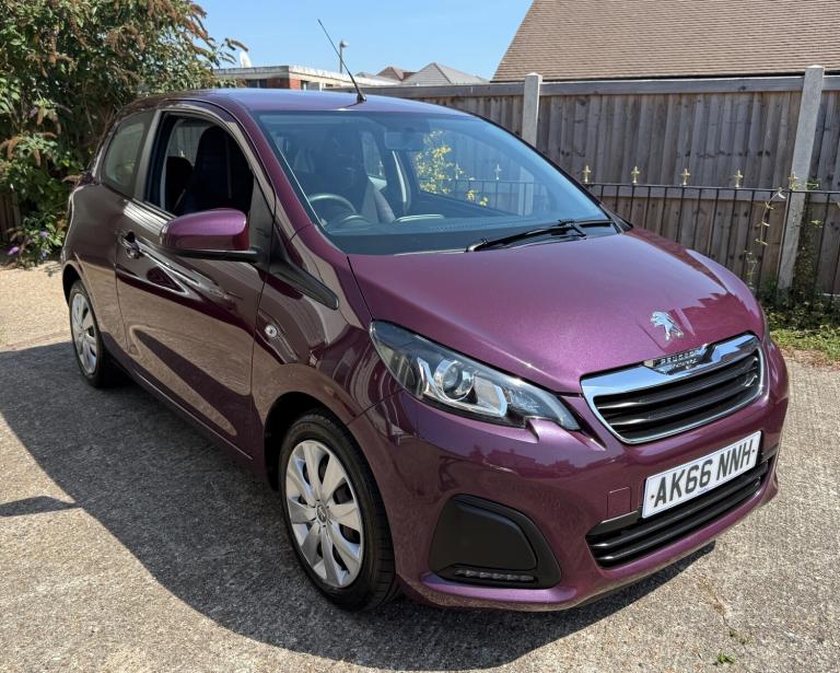 2017 Peugeot 108 1.0 Active 3dr HATCHBACK Petrol Manual