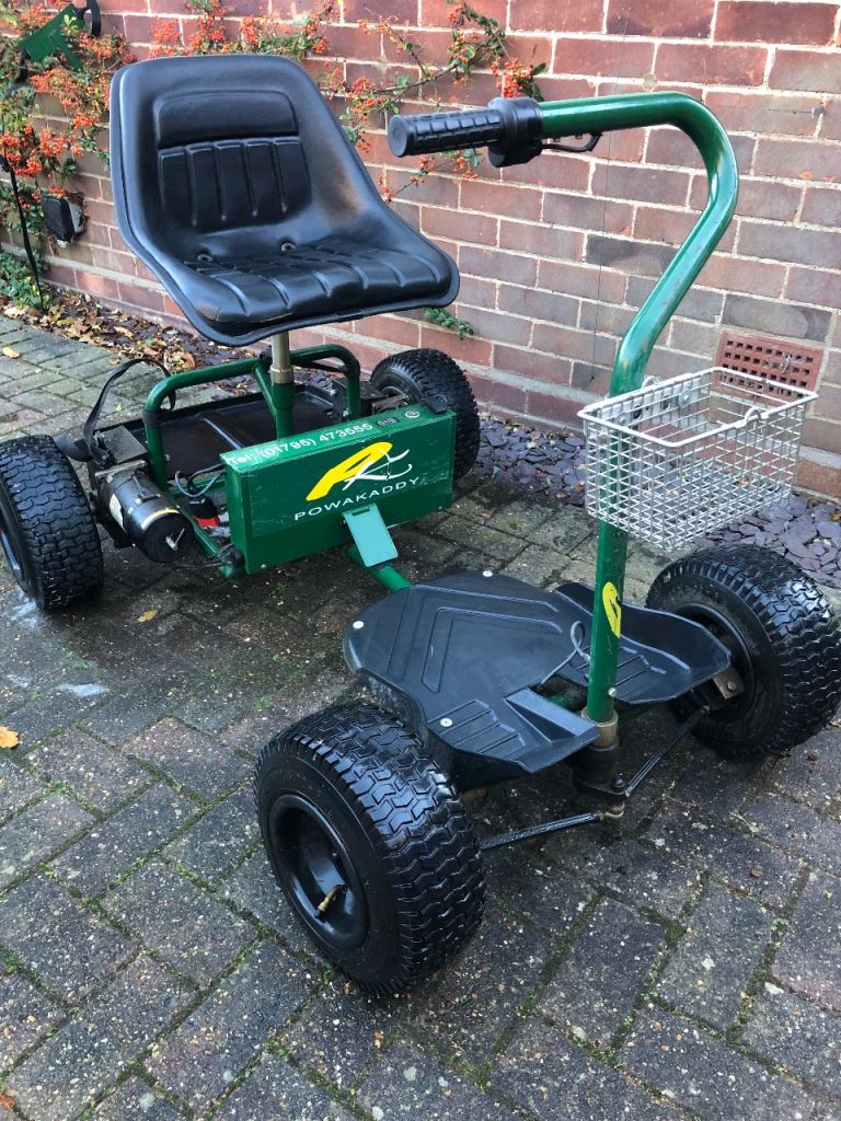 Power Caddy Single Seat Ride On Golf Buggy