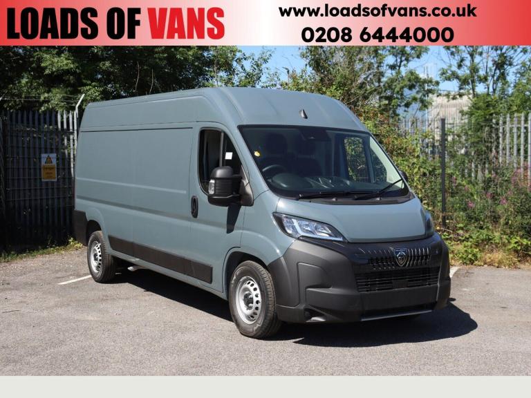 2025 Peugeot Boxer 2.2 BlueHDi 140 H2 Van Professional PANEL VAN DIESEL Manual