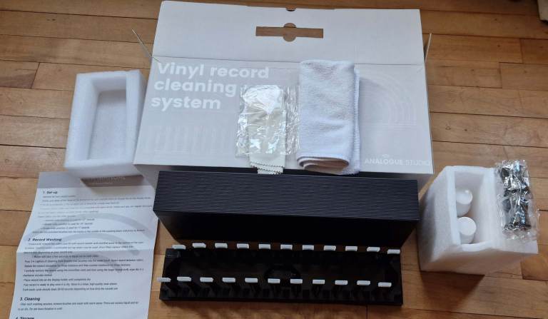 Analogue Studio Vinyl Record Cleaning Machine System