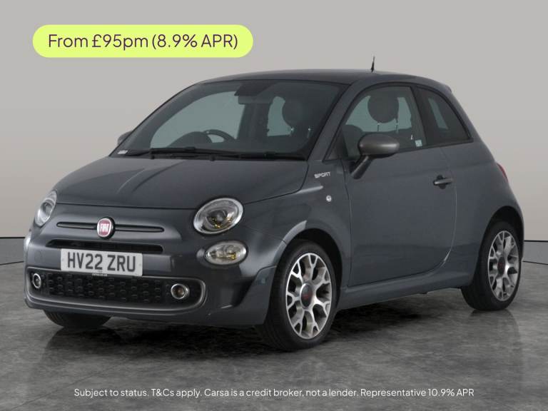 2022 Fiat 500 1.0 Mild Hybrid Sport 3dr HATCHBACK PETROL Manual