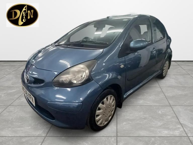 2008 Toyota AYGO 1.0 VVT-i Blue 5dr MMT HATCHBACK Petrol Automatic
