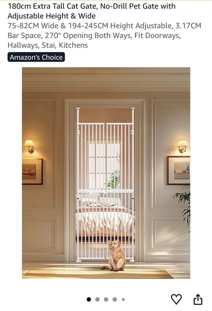 Extra tall pet gate