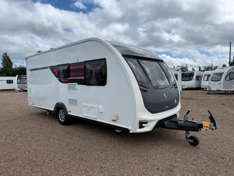 2016 STERLING ECCLES 510 ALDE - 4 BERTH FIXED DOUBLE BED TOURING CARAVAN