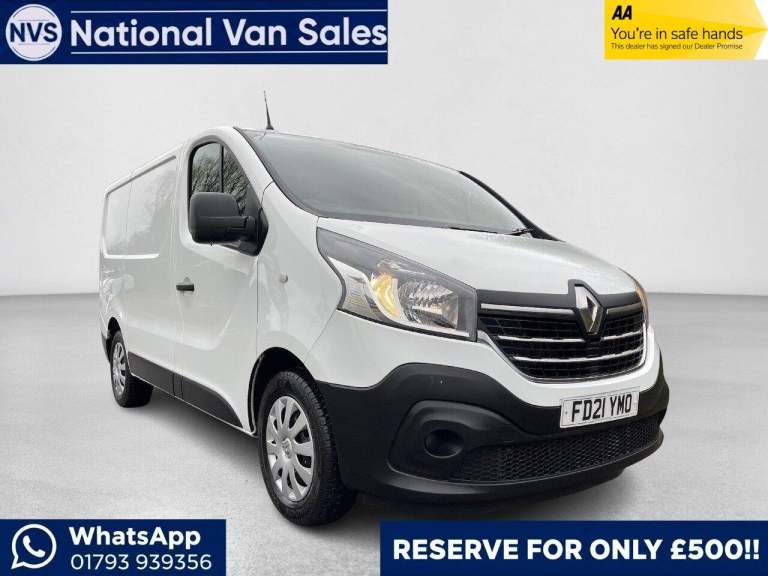 2021 Renault Trafic 2.0 dCi ENERGY 28 Business+ SWB Standard Roof Euro 6 (s/s) 5dr PANEL VAN Dies...