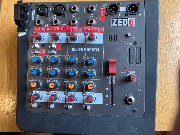 image for Heath and Allan zed6 mixer