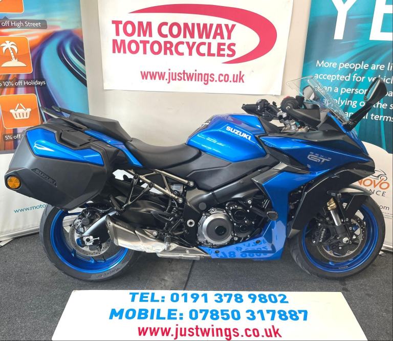 SUZUKI GSX-S1000 GT PLUS, 2023(73), 2 OWNERS, 8,880 MILES, FSH, STUNNING, £7995
