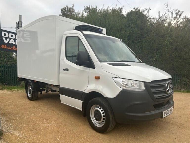 2020 Mercedes-Benz Sprinter 314CDi S/Cab FRIDGE Box MWB RWD 140PS G/Tronic Automatic Temperature ...