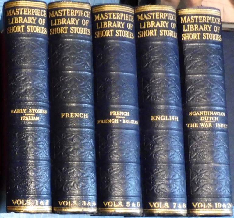 5 VOLUMES OF WORLD'S BEST SHORT STORIES