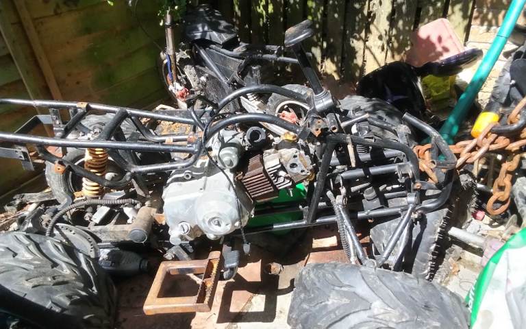 2 quads 90cc and 110cc 