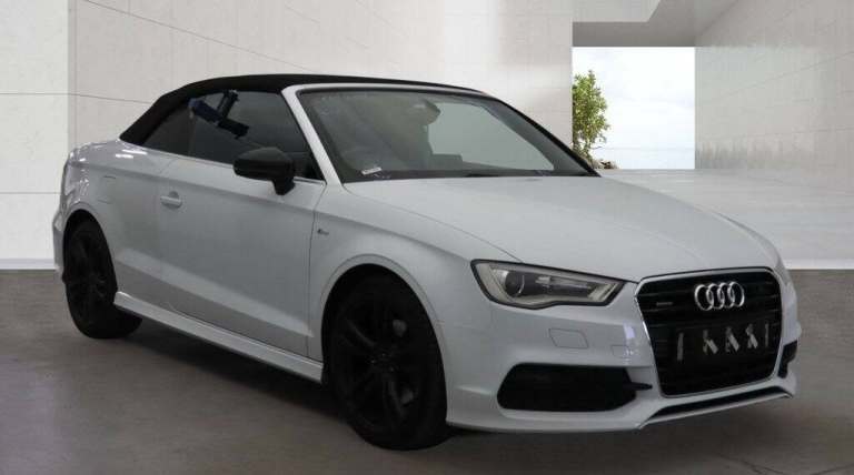 2014 Audi A3 Cabriolet 2.0 TDI S line Convertible 2dr Diesel S Tronic quattro Euro 6 (s/s) (184 p...