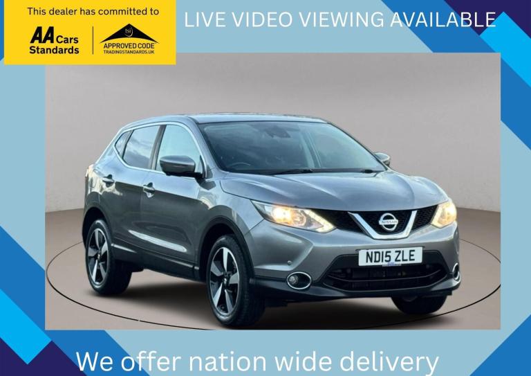 2015 Nissan Qashqai 1.2 DiG-T N-Tec 5dr HATCHBACK PETROL Manual